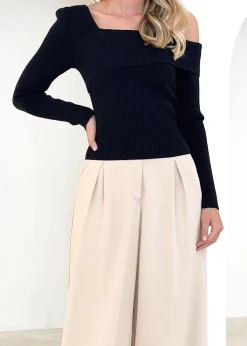 Women Gingham & Heels Knit Tops><noscript><img width=