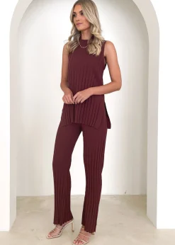 Women Gingham & Heels Knit Bottoms><noscript><img width=