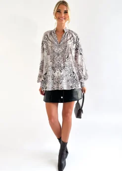Women Gingham & Heels Blouses>Dallas Blouse
