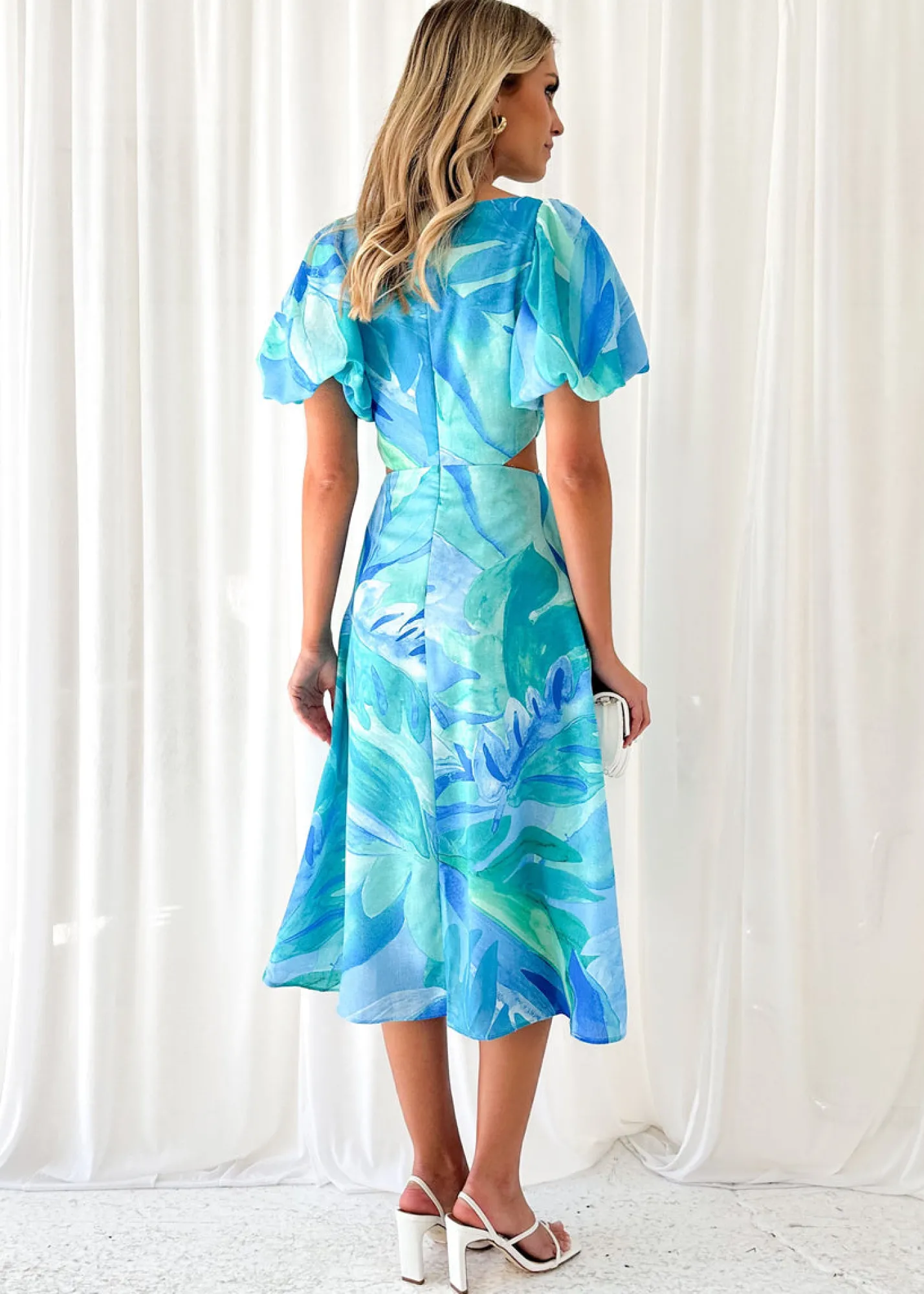 Women Gingham & Heels Midi>Dawsen Midi Dress