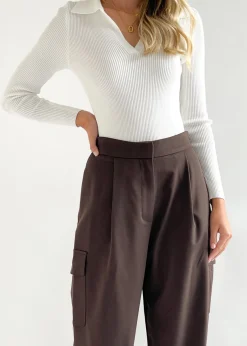 Women Gingham & Heels Pants><noscript><img width=
