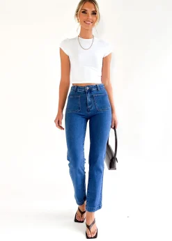 Women Gingham & Heels Jeans>Dojah Stretch Jeans