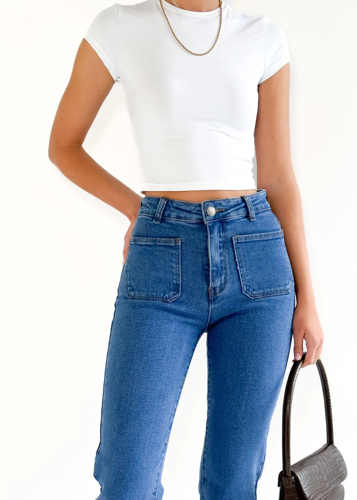 Women Gingham & Heels Jeans>Dojah Stretch Jeans