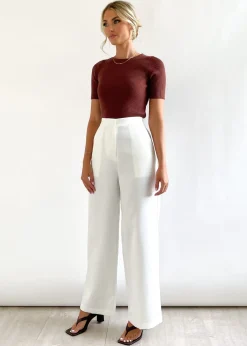 Women Gingham & Heels Pants><noscript><img width=