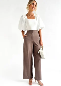 Women Gingham & Heels Pants><noscript><img width=