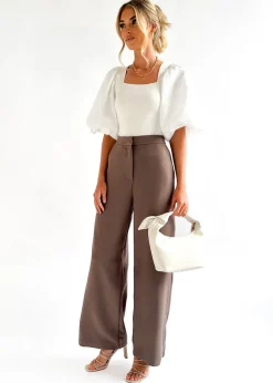 Women Gingham & Heels Pants><noscript><img width=