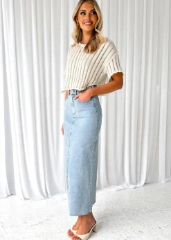 Women Gingham & Heels Knit Tops><noscript><img width=