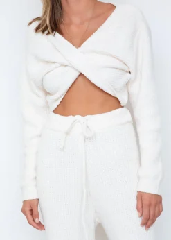 Women Gingham & Heels Knit Tops><noscript><img width=