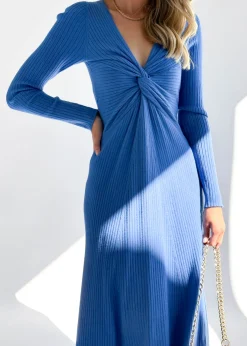 Women Gingham & Heels Knit Dresses><noscript><img width=