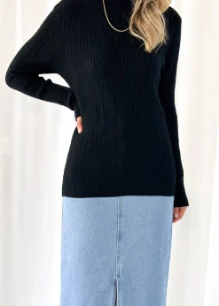 Women Gingham & Heels Basic Tops>Elian Knit Top