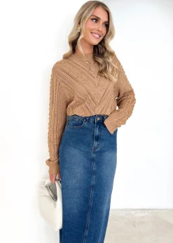 Women Gingham & Heels Sweaters>Elyse Sweater