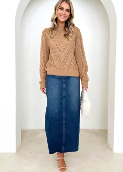 Women Gingham & Heels Sweaters><noscript><img width=