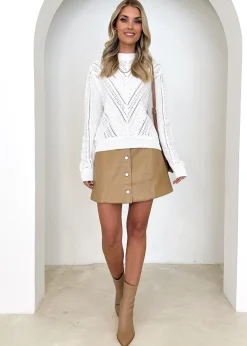 Women Gingham & Heels Sweaters><noscript><img width=