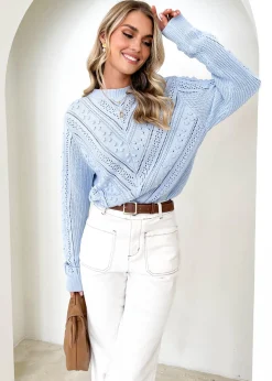Women Gingham & Heels Sweaters>Elyse Sweater
