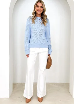 Women Gingham & Heels Sweaters><noscript><img width=