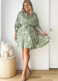 Women Gingham & Heels Short>Emmanuela Dress