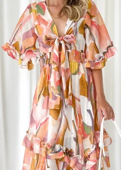 Women Gingham & Heels Maxi><noscript><img width=