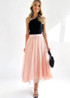 Women Gingham & Heels Skirts>Erline Midi Skirt