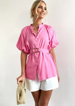 Women Gingham & Heels Blouses>Essey Blouse