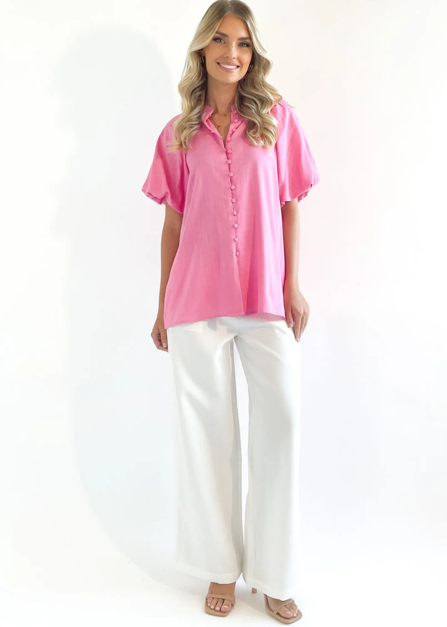 Women Gingham & Heels Blouses>Essey Blouse
