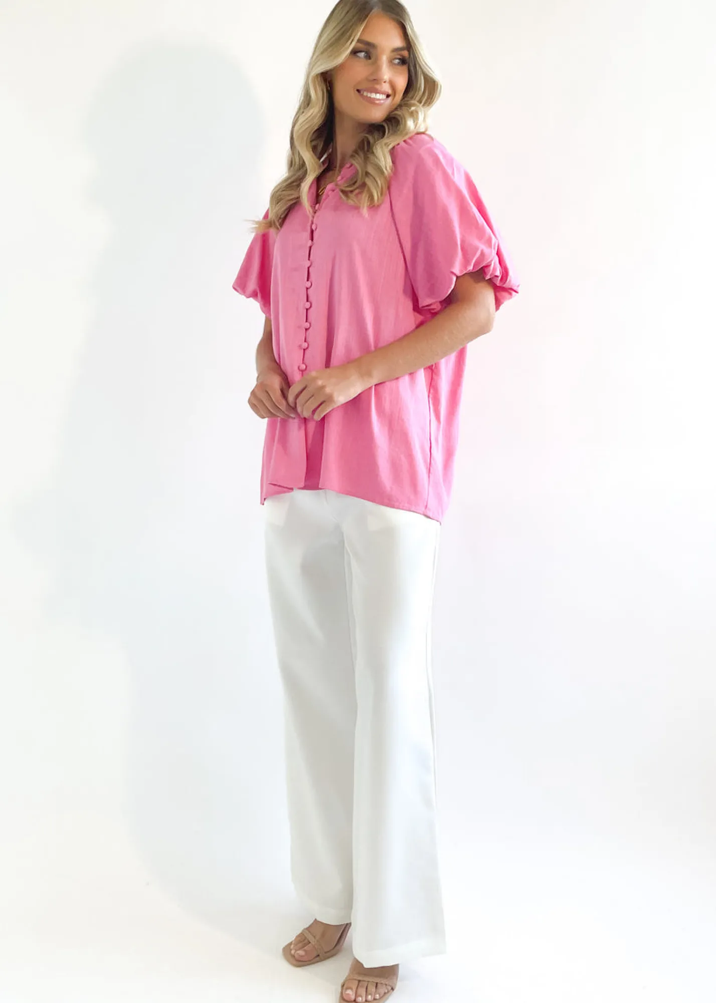 Women Gingham & Heels Blouses>Essey Blouse