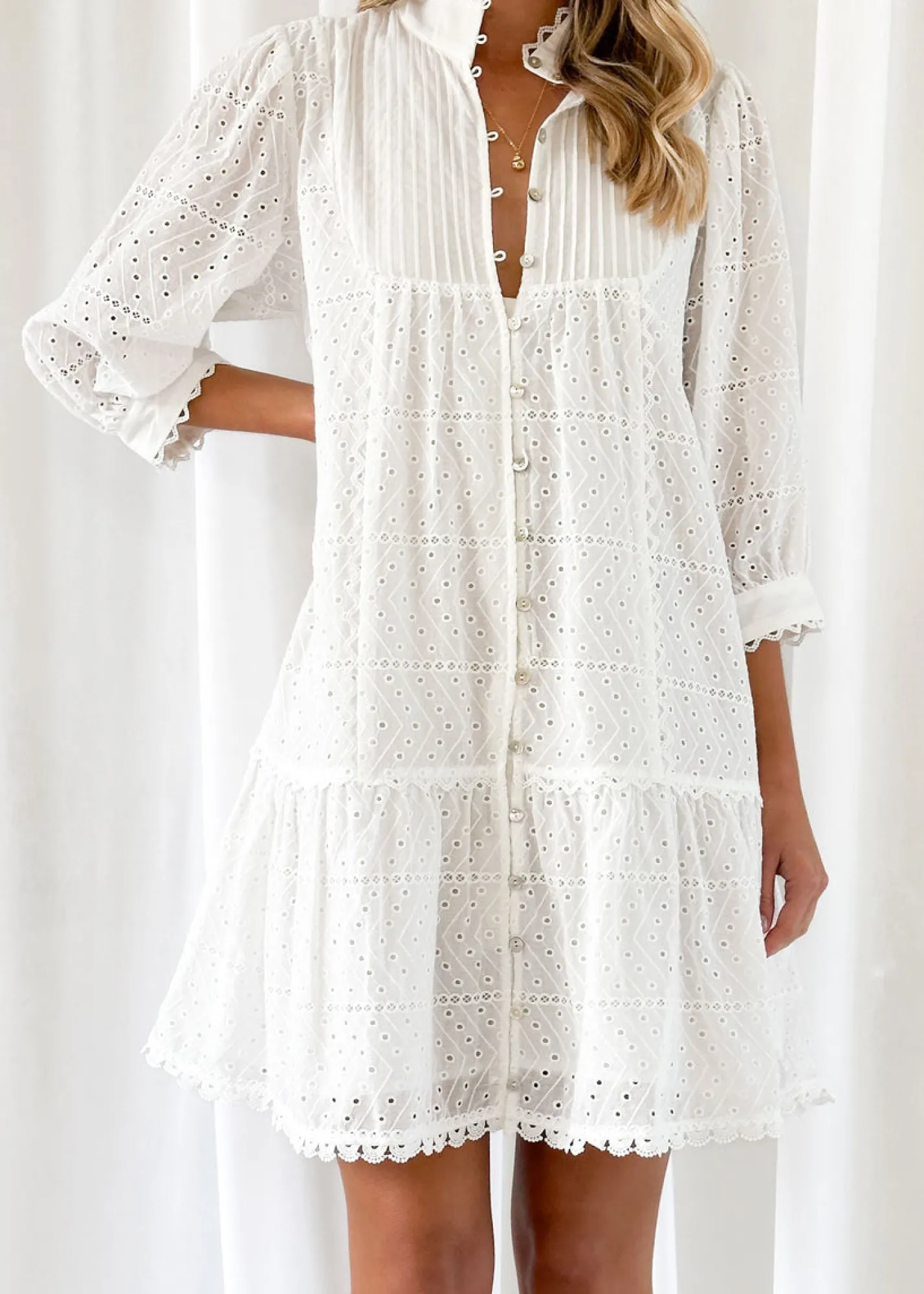 Women Gingham & Heels Short>Filly Dress