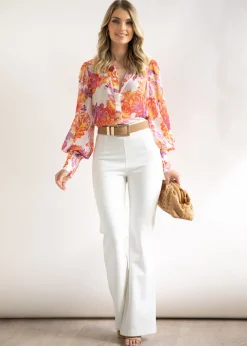 Women Gingham & Heels Blouses><noscript><img width=