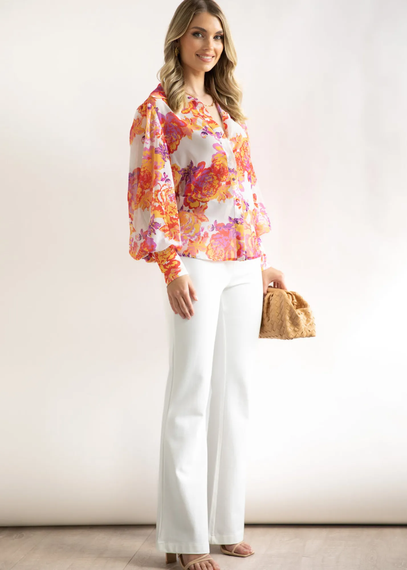 Women Gingham & Heels Blouses>Fleetwood Blouse