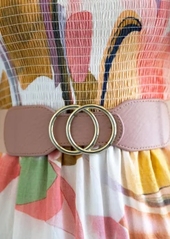 Women Gingham & Heels Belts><noscript><img width=