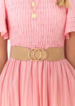 Women Gingham & Heels Belts><noscript><img width=