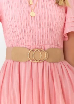 Women Gingham & Heels Belts><noscript><img width=