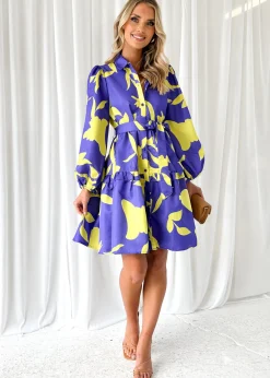 Women Gingham & Heels Short>Freeda Dress