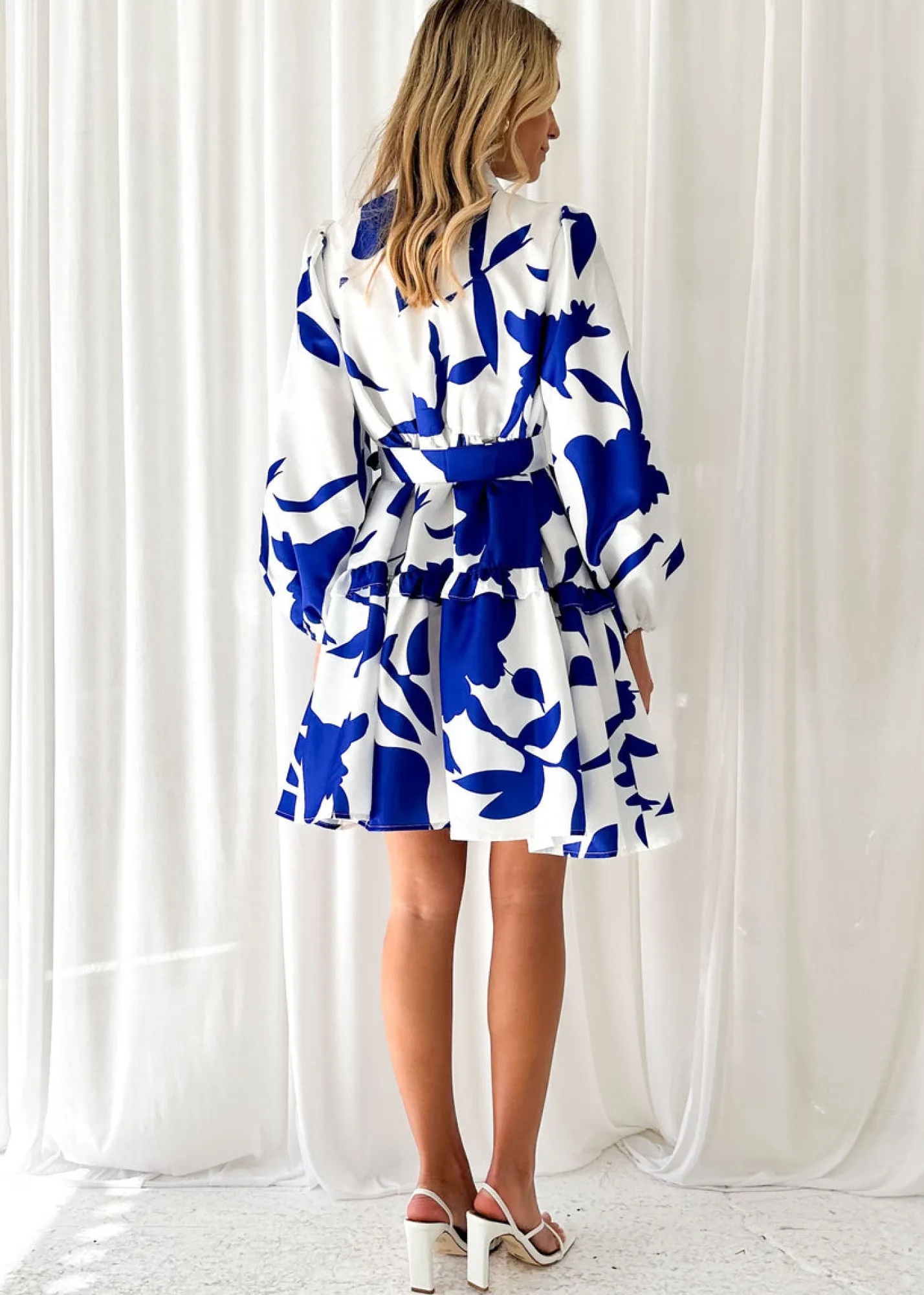 Women Gingham & Heels Short>Freeda Dress