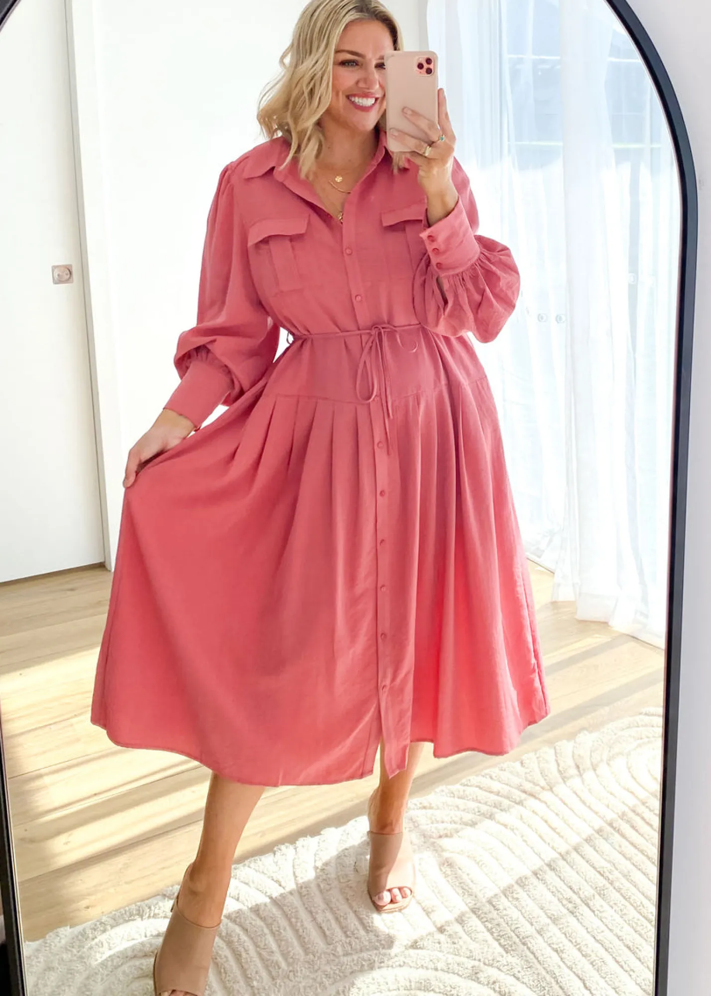 Women Gingham & Heels Midi>Gaella Midi Dress