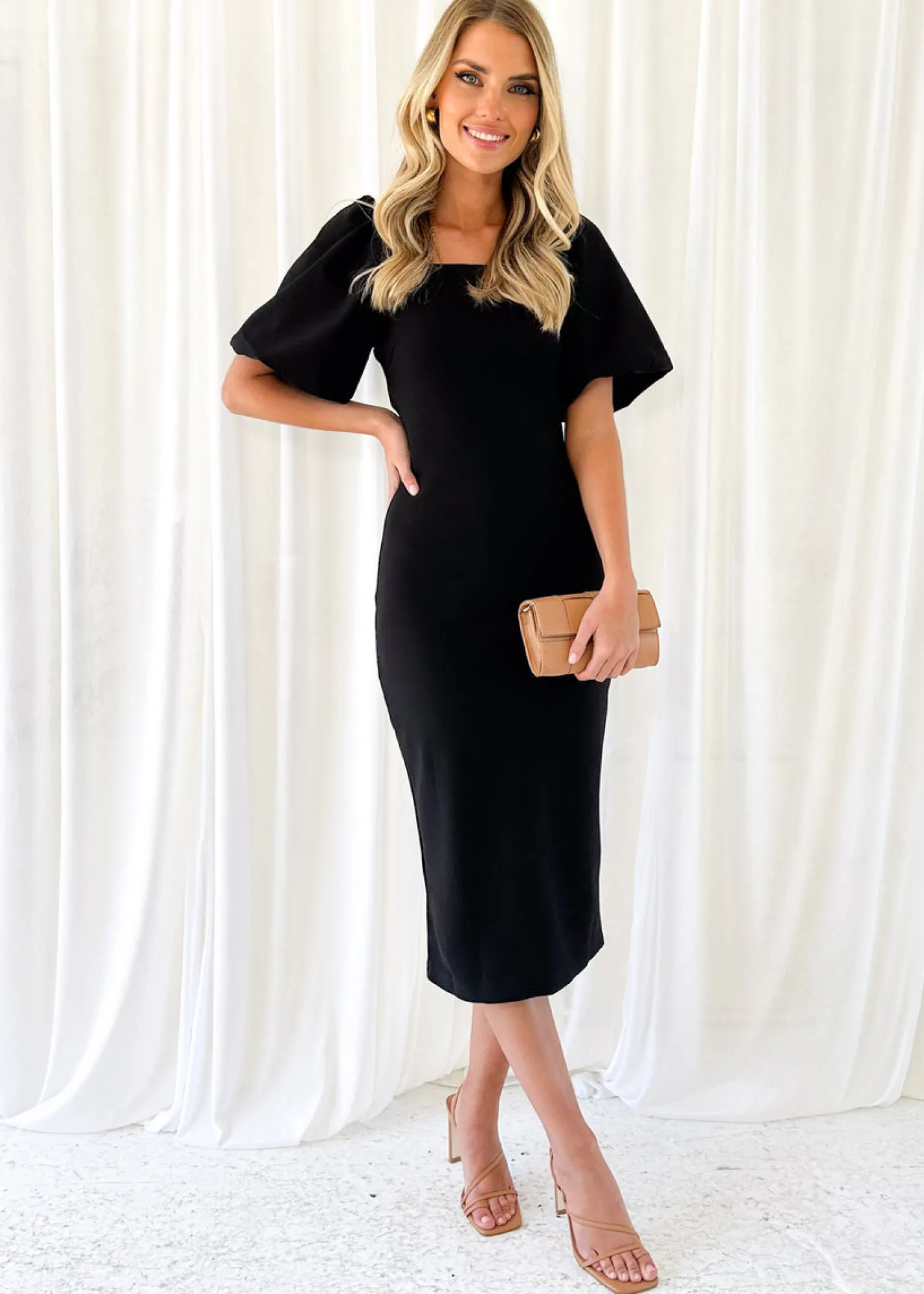 Women Gingham & Heels Midi>Gemima Midi Dress