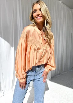 Women Gingham & Heels Blouses>Giada Blouse