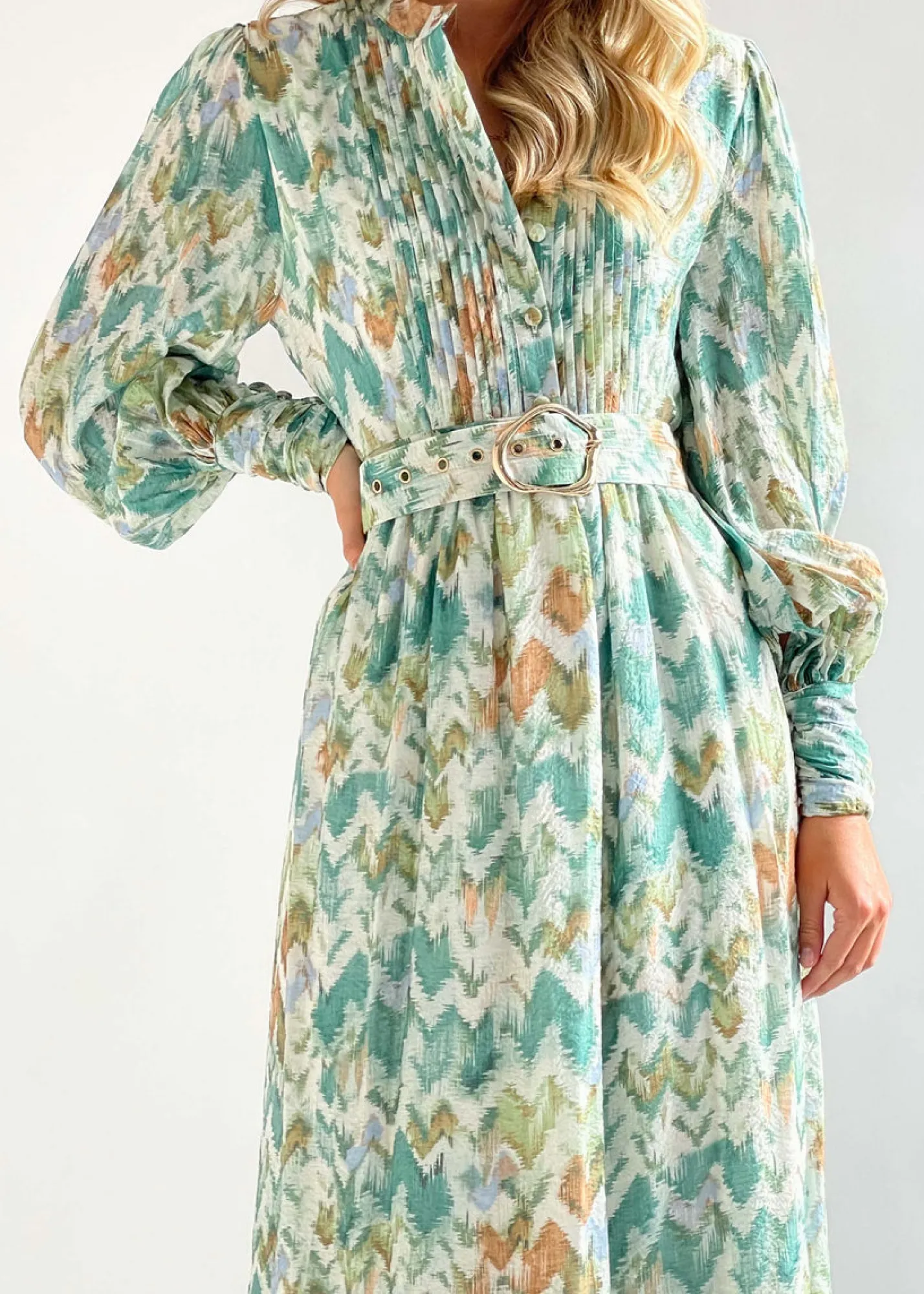 Women Gingham & Heels Maxi>Ginney Maxi Dress