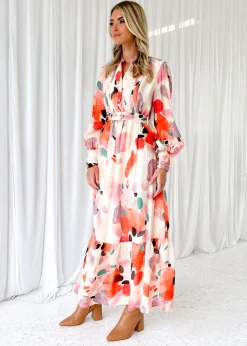 Women Gingham & Heels Maxi><noscript><img width=