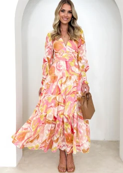 Women Gingham & Heels Maxi>Graceline Maxi Dress