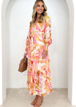 Women Gingham & Heels Maxi><noscript><img width=