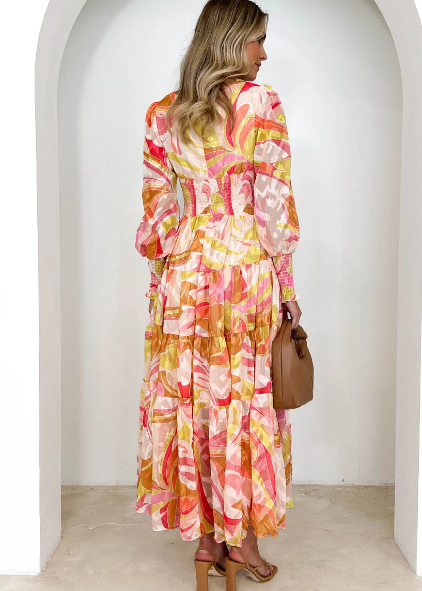 Women Gingham & Heels Maxi>Graceline Maxi Dress