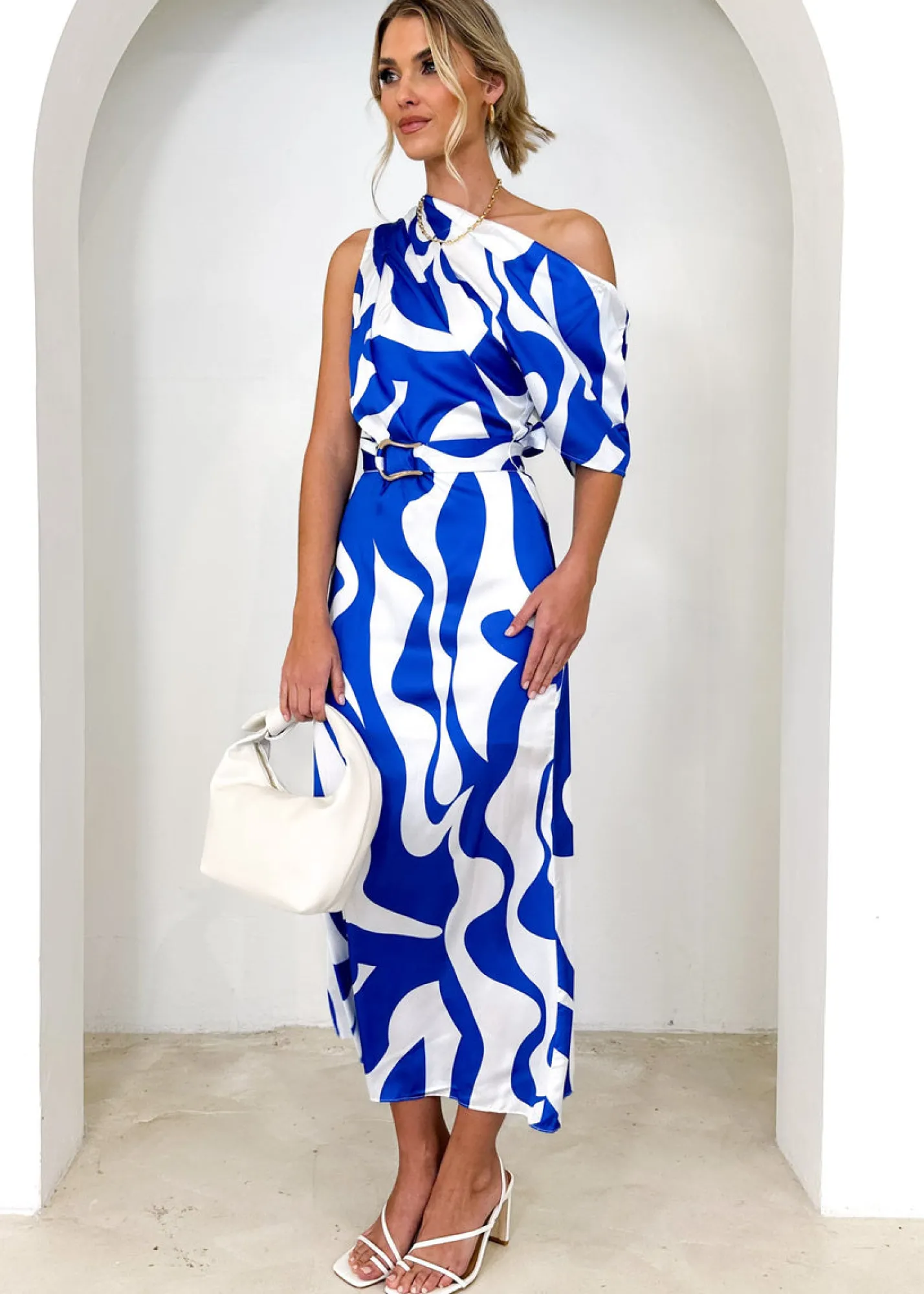 Women Gingham & Heels Midi>Graciana Midi Dress