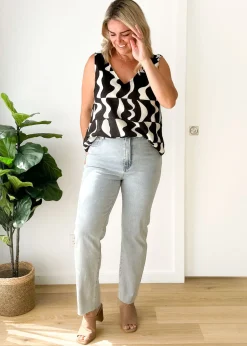 Women Gingham & Heels Singlets/Camis>Hallia Cami