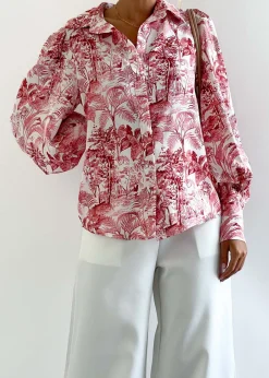 Women Gingham & Heels Shirts><noscript><img width=
