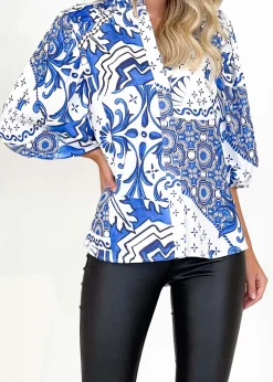 Women Gingham & Heels Blouses><noscript><img width=