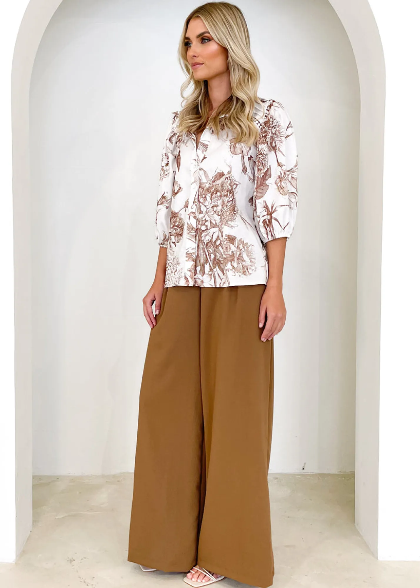 Women Gingham & Heels Blouses>Hathaway Blouse