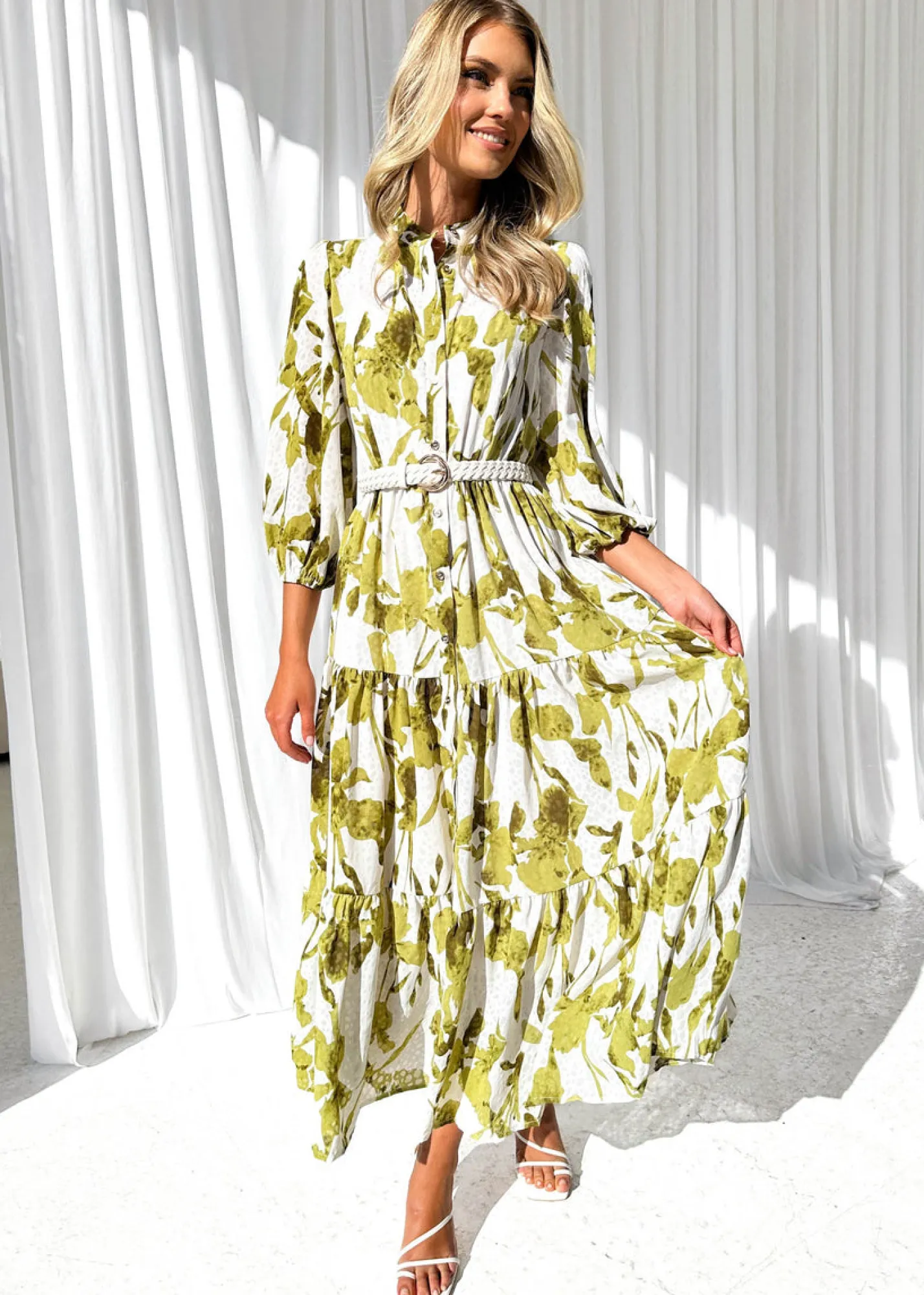 Women Gingham & Heels Midi>Haus Midi Dress