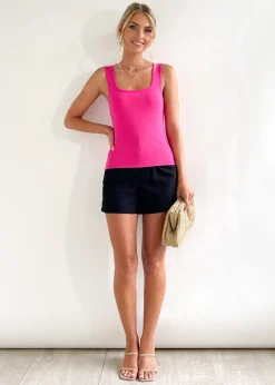 Women Gingham & Heels Shorts><noscript><img width=