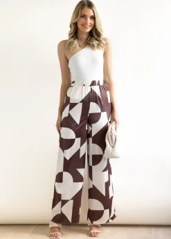Women Gingham & Heels Pants><noscript><img width=