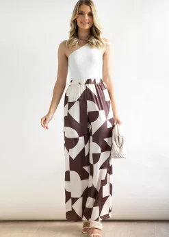Women Gingham & Heels Pants><noscript><img width=